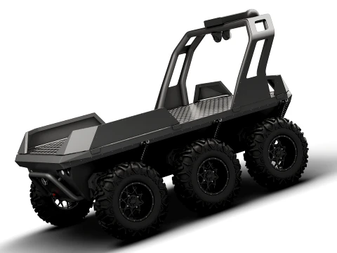 Ratel X UGV 2027 3D Model