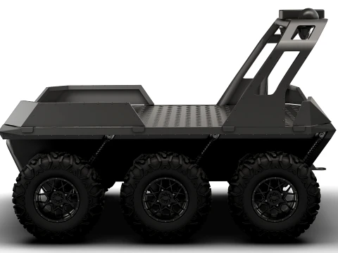 Ratel X UGV 2027 3D Model