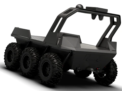 Ratel X UGV 2027 3D Model