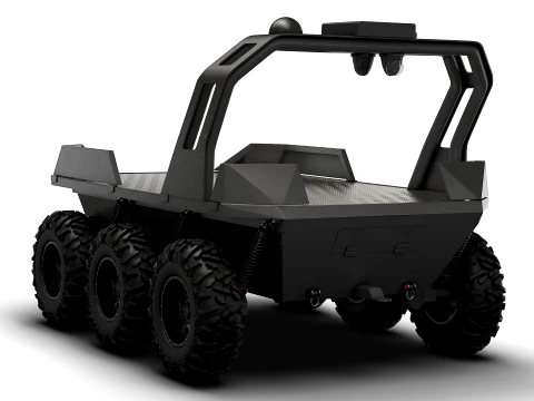 Ratel X UGV 2027 3D Model
