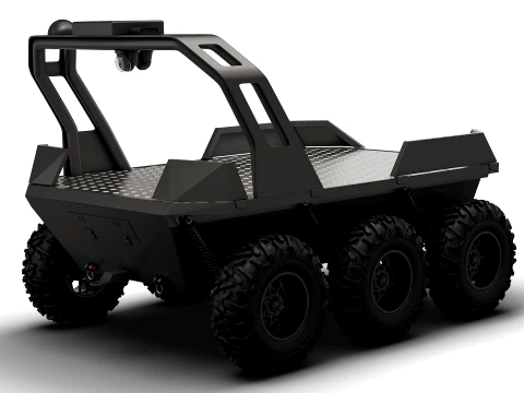 Ratel X UGV 2027 3D Model