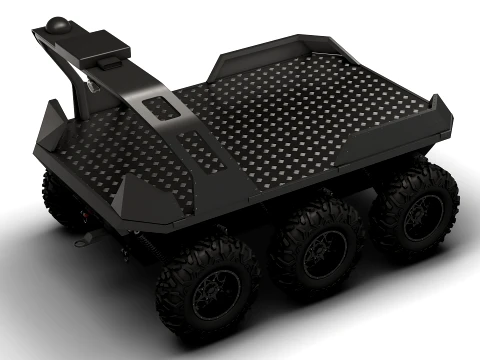 Ratel X UGV 2027 3D Model