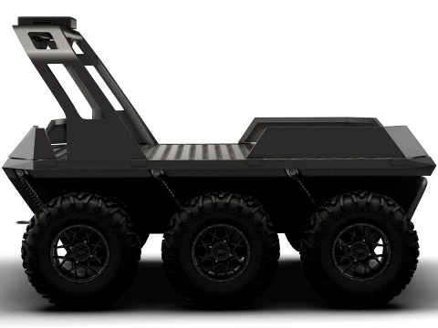 Ratel X UGV 2027 3D Model