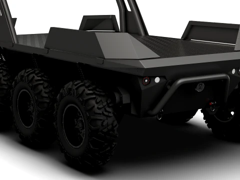 Ratel X UGV 2027 3D Model