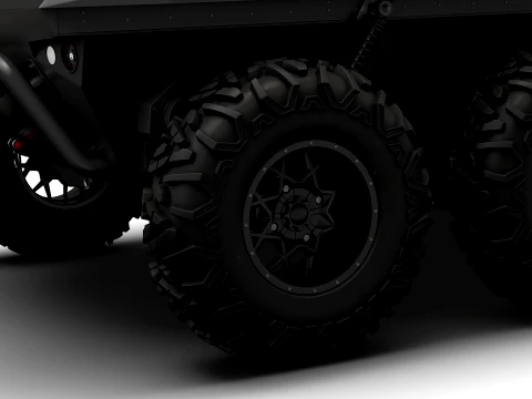 Ratel X UGV 2027 3D Model
