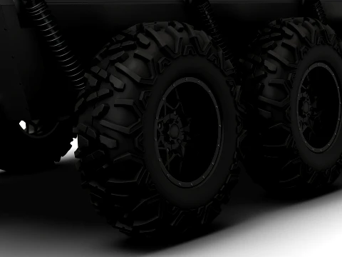 Ratel X UGV 2027 3D Model