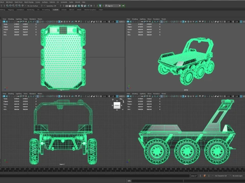 Ratel X UGV 2027 3D Model