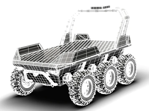 Ratel X UGV 2027 3D Model