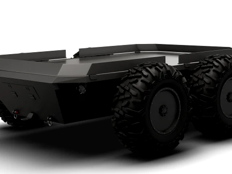 Generic UGV 2027 3D Model