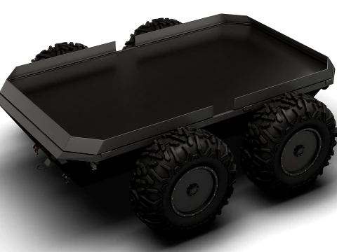 Generic UGV 2027 3D Model