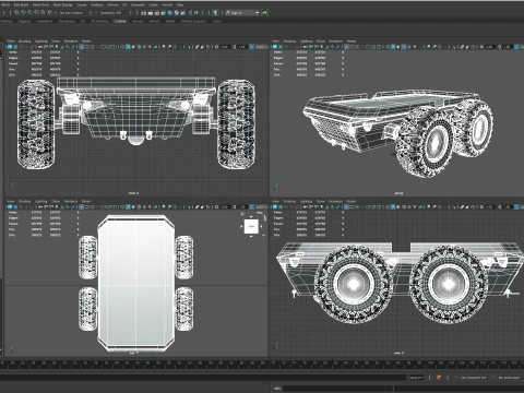 Generic UGV 2027 3D Model