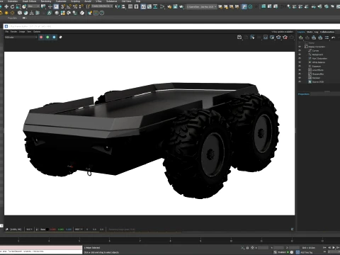 Generic UGV 2027 3D Model