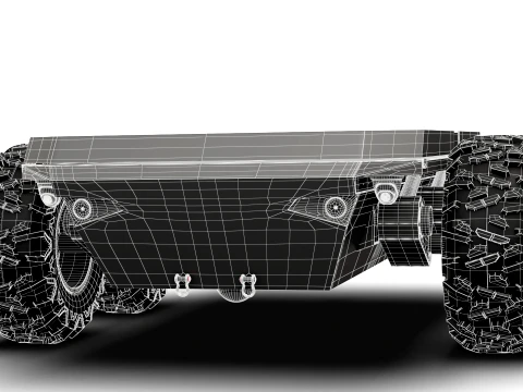 Generic UGV 2027 3D Model