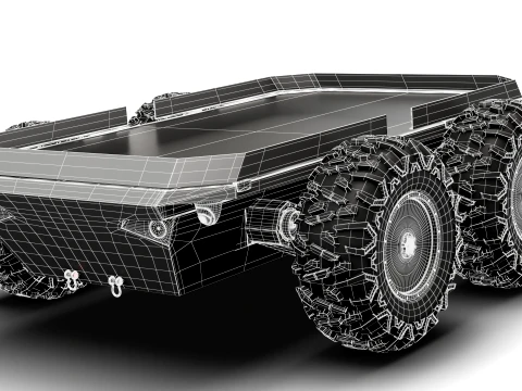 Generic UGV 2027 3D Model
