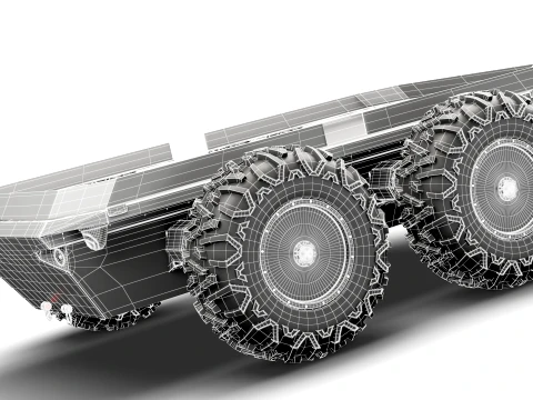 Generic UGV 2027 3D Model