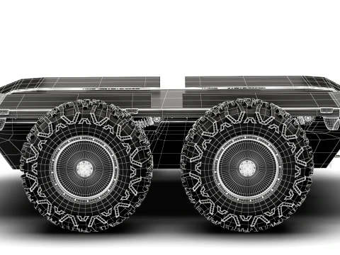 Generic UGV 2027 3D Model