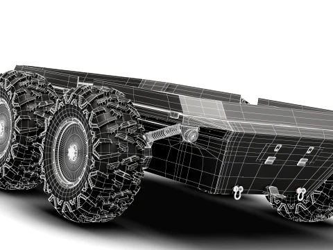 Generic UGV 2027 3D Model
