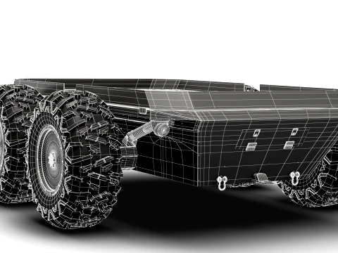 Generic UGV 2027 3D Model