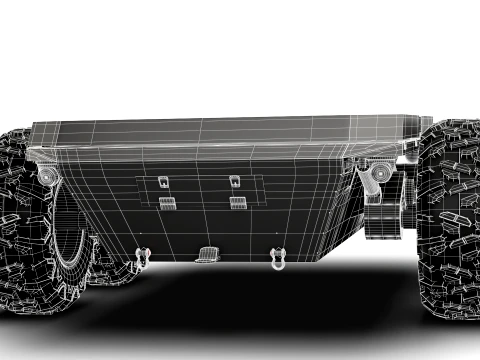 Generic UGV 2027 3D Model