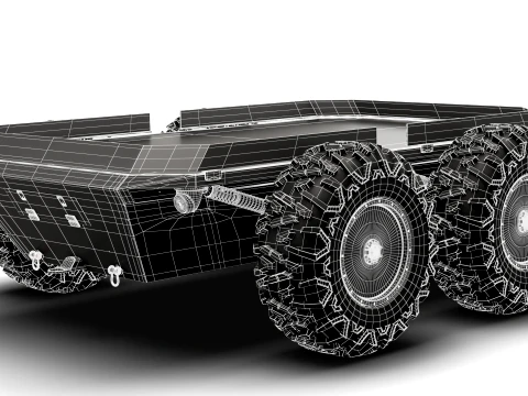 Generic UGV 2027 3D Model