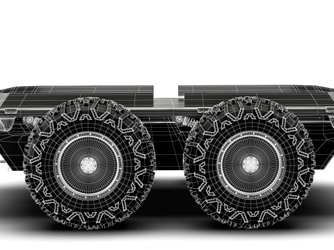 Generic UGV 2027 3D Model