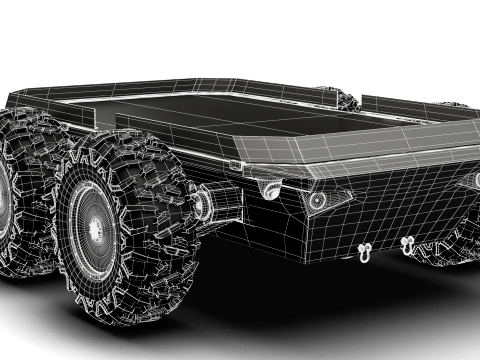 Generic UGV 2027 3D Model