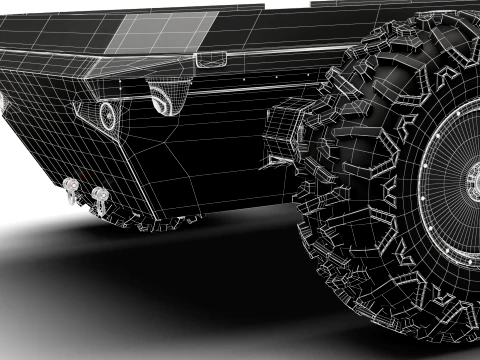 Generic UGV 2027 3D Model