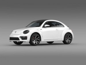 vw beetle rline 2014 Modèle 3D