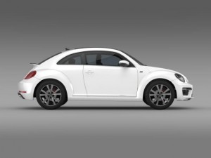 vw beetle rline 2014 Modèle 3D