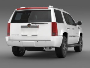 cadillac escalade Modelo 3D