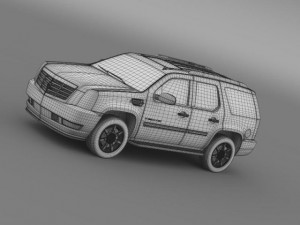 cadillac escalade Modelo 3D