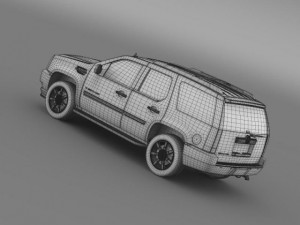cadillac escalade Modelo 3D