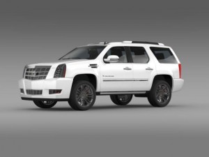 cadillac escalade 2011 platinum 3D-Modell