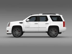 cadillac escalade 2011 platinum 3D Model