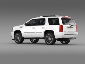 cadillac escalade 2011 platinum 3D Model