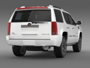cadillac escalade 2011 platinum 3D-Modell