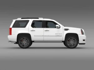cadillac escalade 2011 platinum 3D Model