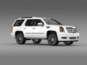 cadillac escalade 2011 platinum 3D-Modell