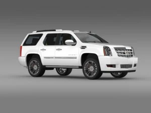 cadillac escalade 2011 platinum 3D Model