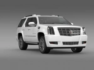 cadillac escalade 2011 platinum 3D Model