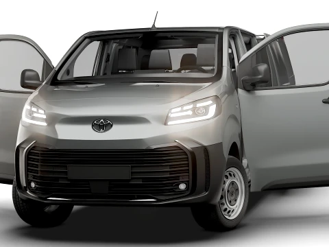Toyota Proace Auto DCab L2 HQInt 2027 3D Model