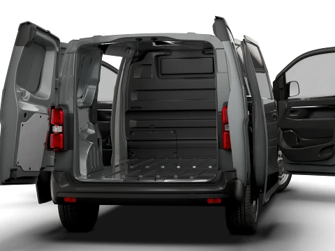 Toyota Proace Auto Van L2 HQInt 2027 3D Model