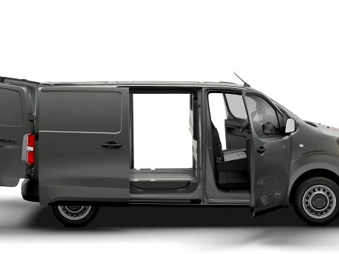 Toyota Proace Auto Van L2 HQInt 2027 3D Model