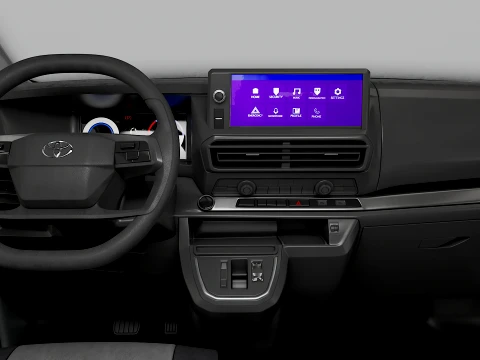 Toyota Proace Auto Van L2 HQInt 2027 3D Model