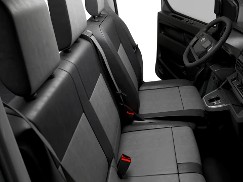 Toyota Proace Auto Van L2 HQInt 2027 3D Model