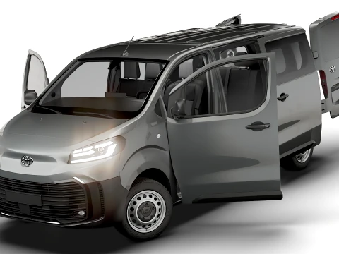 Toyota Proace Select DCab L2 HQInt 2027 3D Model