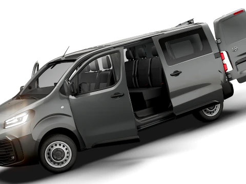Toyota Proace Select DCab L2 HQInt 2027 3D Model