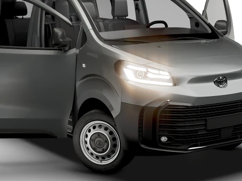 Toyota Proace Select DCab L2 HQInt 2027 3D Model