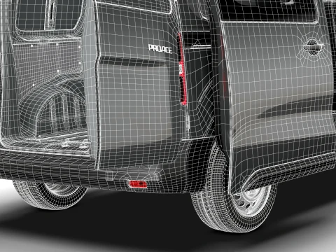 Toyota Proace Select DCab L2 HQInt 2027 3D Model