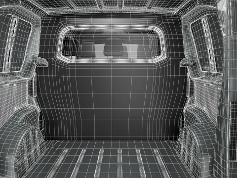 Toyota Proace Select DCab L2 HQInt 2027 3D Model